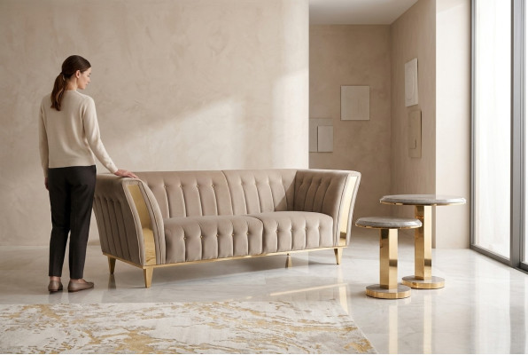 Couchtisch Luxus Design Couch Tisch Kaffee Beistell Tische Wohnzimmer Rund Tisch