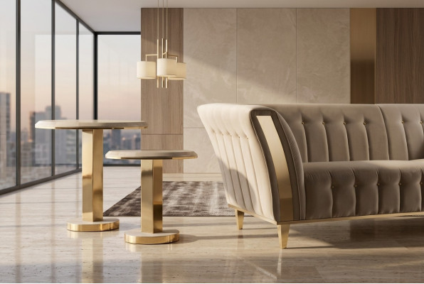 Couchtisch Luxus Design Couch Tisch Kaffee Beistell Tische Wohnzimmer Rund Tisch