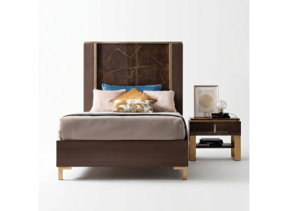 Bett Nachttisch Schlafzimmer Polsterbett Klassisch Designer Möbel arredoclassic