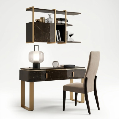 Designer möbel Schreibtisch Wandregal und Stuhl neue Möbel italienische Möbel