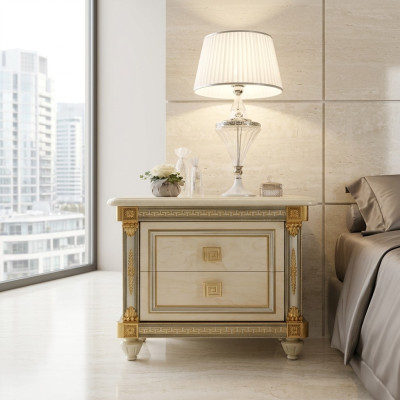 Design noční stolek konzole vedlejší stoly ložnice dřevo luxusní konzoly nové