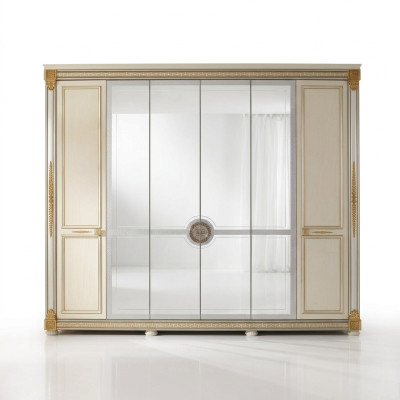 Šatní skříň ložnice dřevěná skříň moderní styl luxusní klasická