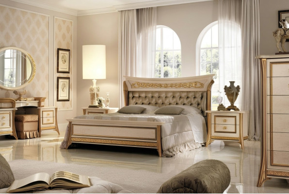 Bett 2x Nachttisch Design Klassischer Schlafzimmer 3tlg. Luxus Betten Set Möbel