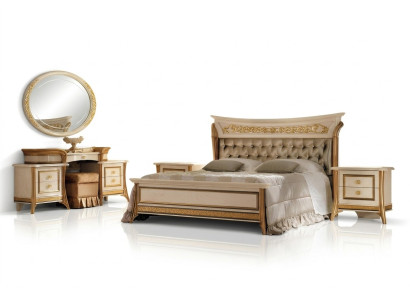 Bett 2x Nachttisch Design Klassischer Schlafzimmer 3tlg. Luxus Betten Set Möbel