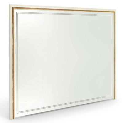 Zrcadlo Dřevěné zrcadlo Designer chodba Obývací pokoj Design 270x215 arredoclassic