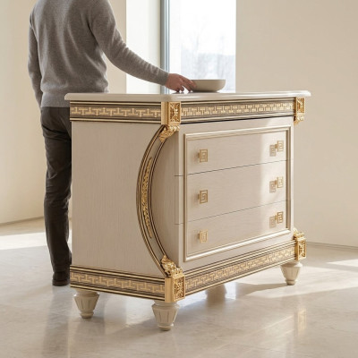 Kommoden Sideboard Schubladen Kommode Holz Design Schrank Anrichte Schränke Neu