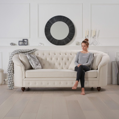 Beige Royal Couch - Luxus Chesterfield Möbel Polster Design Möbel