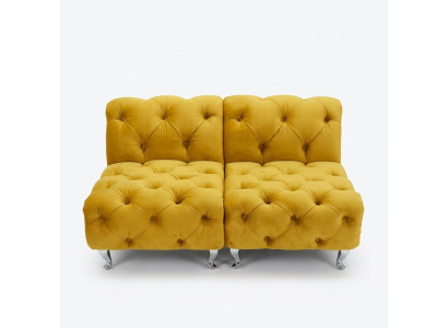 Chesterfield Hotel Dvojitá kožená postel Ložnice Polstrování Luxusní postele 200x200cm