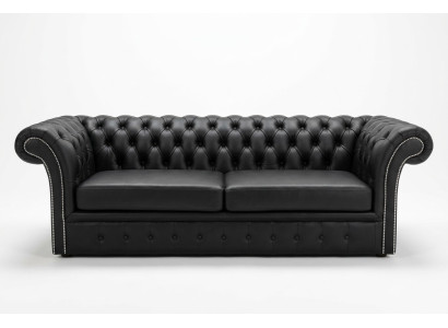 Elegantní pohovka Chesterfield Designer Couch Polstergarnitur Deko Couchen.