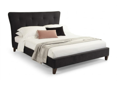 Chesterfield Hotel Doppel Leder Bett Schlafzimmer Polster Luxus Betten 140x200cm