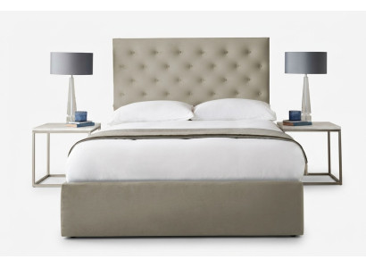 Postel Chesterfield čalouněná postel luxusní dvoulůžková ložnice designová postel postele nové