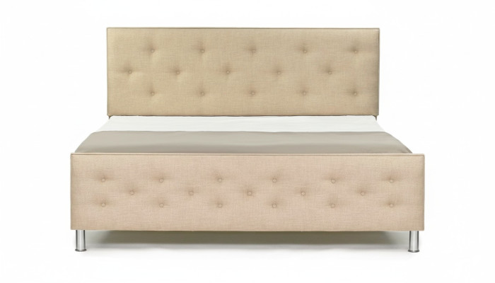 Postel Chesterfield čalouněná postel luxusní manželská ložnice designová postel postele nové