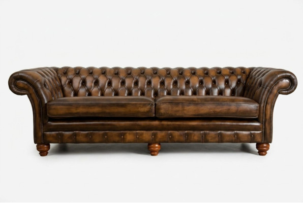 Chesterfield pohovka 4místná obývací místnost gauče pohovky polstrované pohovky Nové XXL Big.
