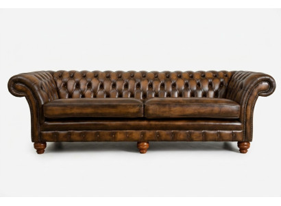 Chesterfield pohovka 4místná obývací místnost gauče pohovky polstrované pohovky Nové XXL Big.