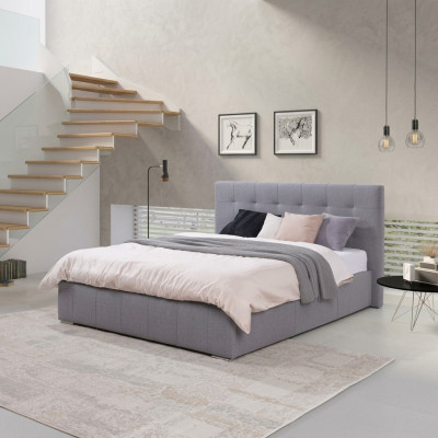 Rám postele, postel, ložnice, postele, textil, kůže, hotel, luxus, čalounění, design.
