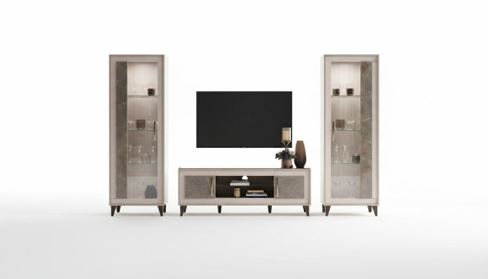 Anrichte Luxus výložní skříň Skříň sklo Moderní styl italský