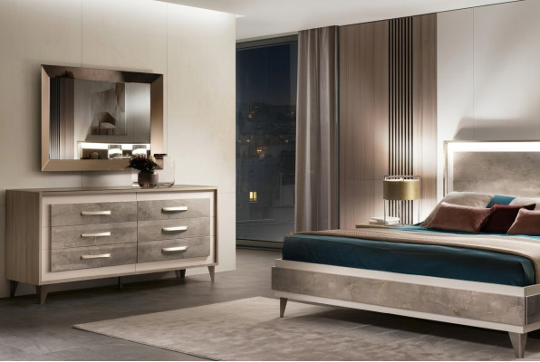 Designer Kommode Anrichte Side Low Board Wohn Zimmer Regal Luxus