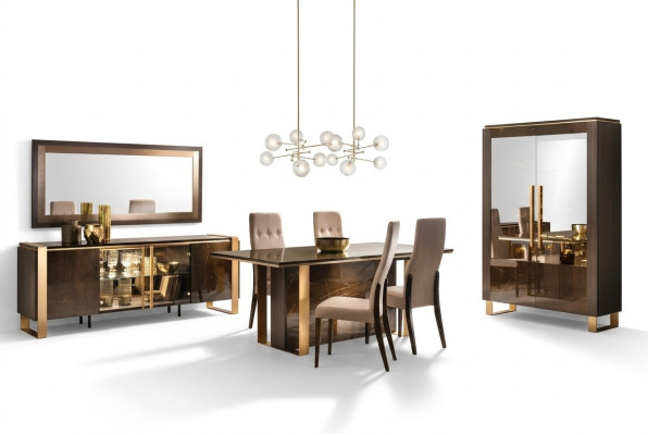 Esstisch Tisch Gruppe Esszimmer Holz Wohnzimmer Garnitur Design Stühle