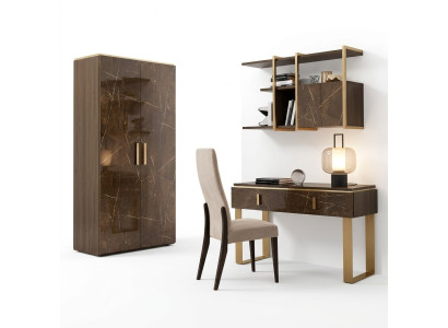Klassischer moderner Stil Stuhl Holz Textil Sessel Clubsitz Polster Design Lounge