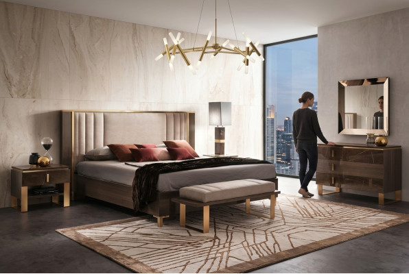 Arredo Alassic Möbel 3tlg. Garnitur Italienisches Schlafzimmer Nachttische Set