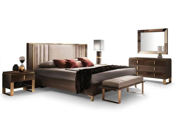 Arredo Alassic Möbel 3tlg. Garnitur Italienisches Schlafzimmer Nachttische Set