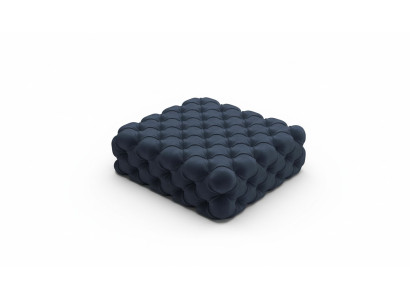 Klasický Chesterfield design luxusní textilní pohovka Hocker Ottomane