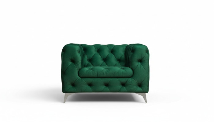 Chesterfield Sessel Luxus Einsitzer Chesterfield Polster Sofa Lounge Club Samt