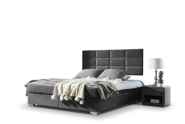 Postel Boxspring Luxus Ložnice Návrh Dvojlůžko 160x200 Nové.