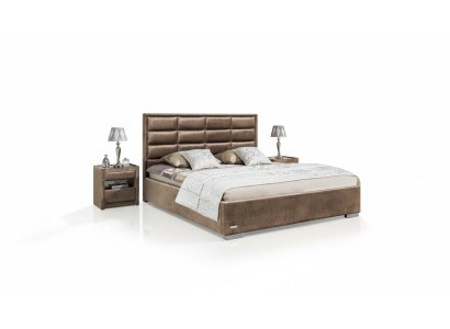 Edles Bett 3tlg Set Nachttisch Möbel Luxus Matratze Schlafzimmer Bettgestell Neu
