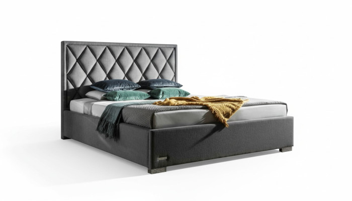 Designer postel textilie ložnice design nábytek luxusní postele potahy rám nové