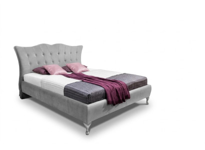 Klasická ložnice postele Textilie Lůžková látka Chesterfield 140x200 manželská postel