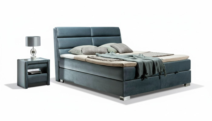 Bett Textil 2x Nachttisch 3 tlg. Schlafzimmer Set Möbel Luxus Modern Betten Neu