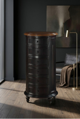 Design Kommode Schrank Luxus Holz Runde Kommoden Schränke Regal