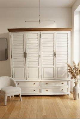 Luxus Kleiderschrank Holzschrank Schrank Schlafzimmer Ankleide Möbel Echtholz