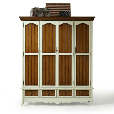 Mehrzweck Kleiderschrank Schlafzimmer Regale 198cm Regal Schränke Schrank Holz