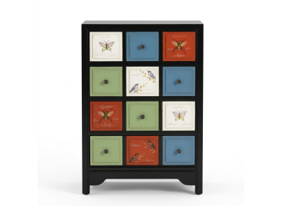 Design komoda skříň luxus dřevo komody skříň regál konzole nábytek komoda