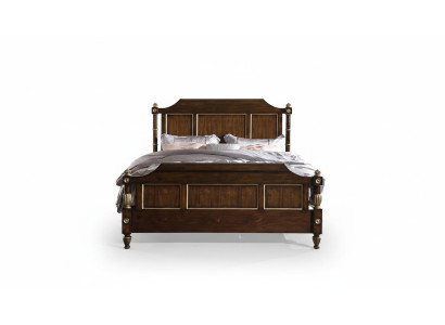 Designer Bett Klassisch Holz Hotel Betten Doppel Schlaf Zimmer Luxus 180x200 Neu