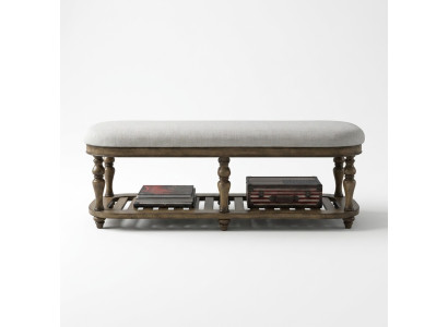 Hocker Klassisch Beistellhocker Ottomane Couch Leder Stoff Textil Holz Fußhocker