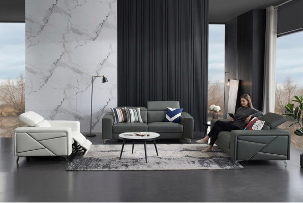 Sofa set 3+2+1 zasedací místa Set design Sofa Tapicerie Pohovka Moderní Luxus Nová