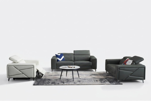 Sofa set 3+2+1 zasedací místa Set design Sofa Tapicerie Pohovka Moderní Luxus Nová