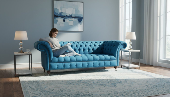 Design Couch Polster Sofas Stoff Modern Sofagarnitur 3 er Dreisitzer Couchen