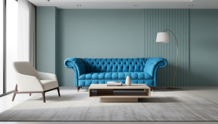 Design Couch Polster Sofas Stoff Modern Sofagarnitur 3 er Dreisitzer Couchen