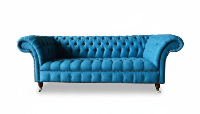 Design Couch Polster Sofas Stoff Modern Sofagarnitur 3 er Dreisitzer Couchen