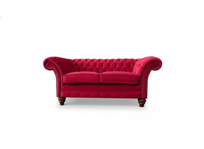 Sofa 2 Sitzer Couch Design Polster Modern Textil Stoff Bettfunktion Couchen Neu