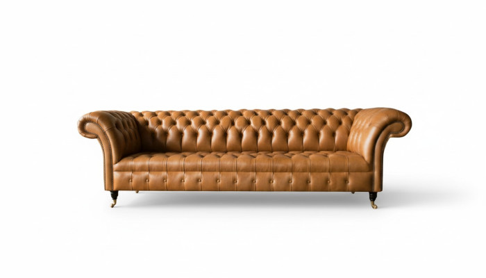 Design Pohovka Chesterfield Polštář Moderní Textilní Látka Pohovky 4-členná Novácesta