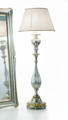 Designer xxl Big Leuchte Lampa Stojací lampa Stojací lampa Lampa Světla Ø 65 * 140cm