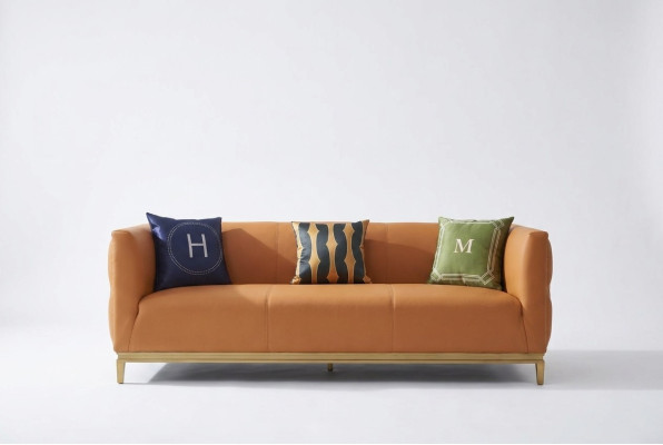 Designer Sofa 3 Sitzer Modern Couch Polster Sofas Designsofa Dreisitzer Návrhářská pohovka 3místná moderní sedací souprava Křesla Pohovky Designová pohovka třísedák