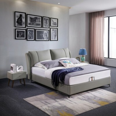 Klassisch Doppelbett Bett Ehebett Deko Design Luxus Betten Modern Stil neu