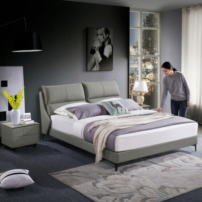 Luxus Schlafzimmer Möbel Bett 2x Nachttisch Set Betten Hotel Möbel 3tlg. Polster