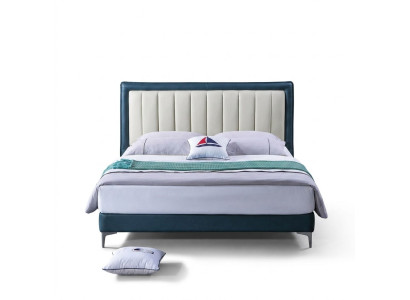 Leder Bett Polster Design Luxus Doppel Hotel Ehe Betten Deko Holz Schlaf